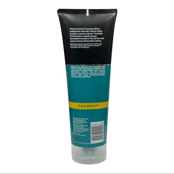 John Frieda Luxurious Volume Touchably Full Shampoo Conditioner 11 oz Fine Hair - Picture 3 of 7